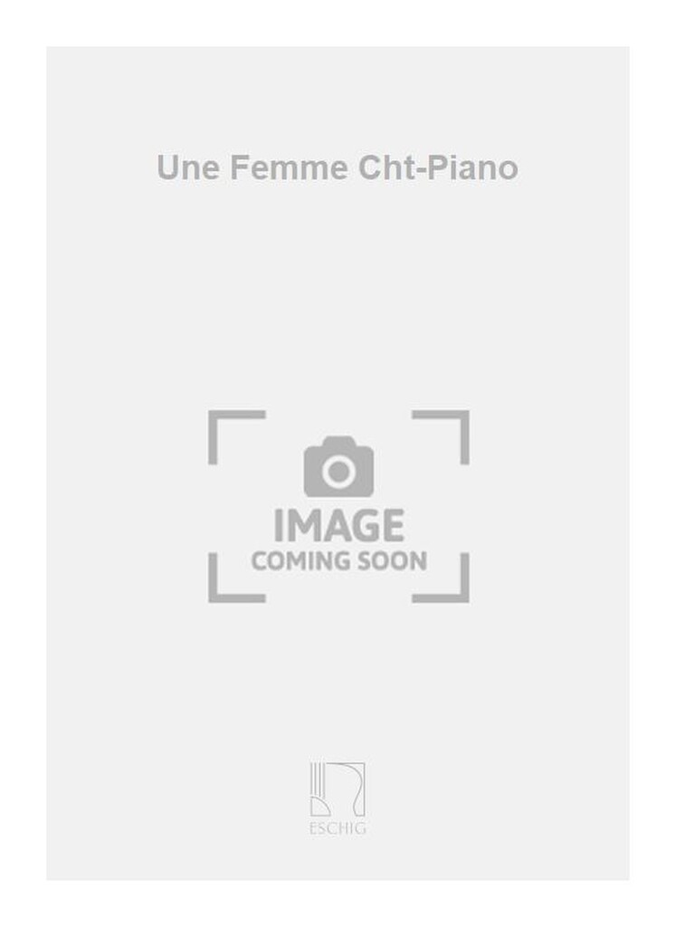 Une Femme Cht-Piano